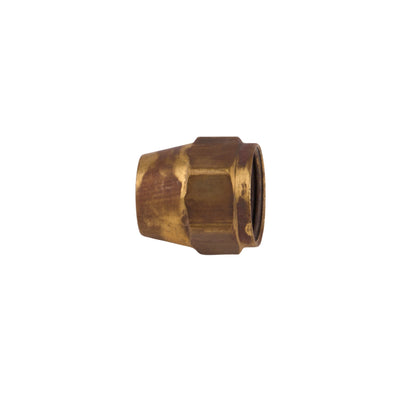 Brass Flare Nut 9/16" OD x 1/4" MIP