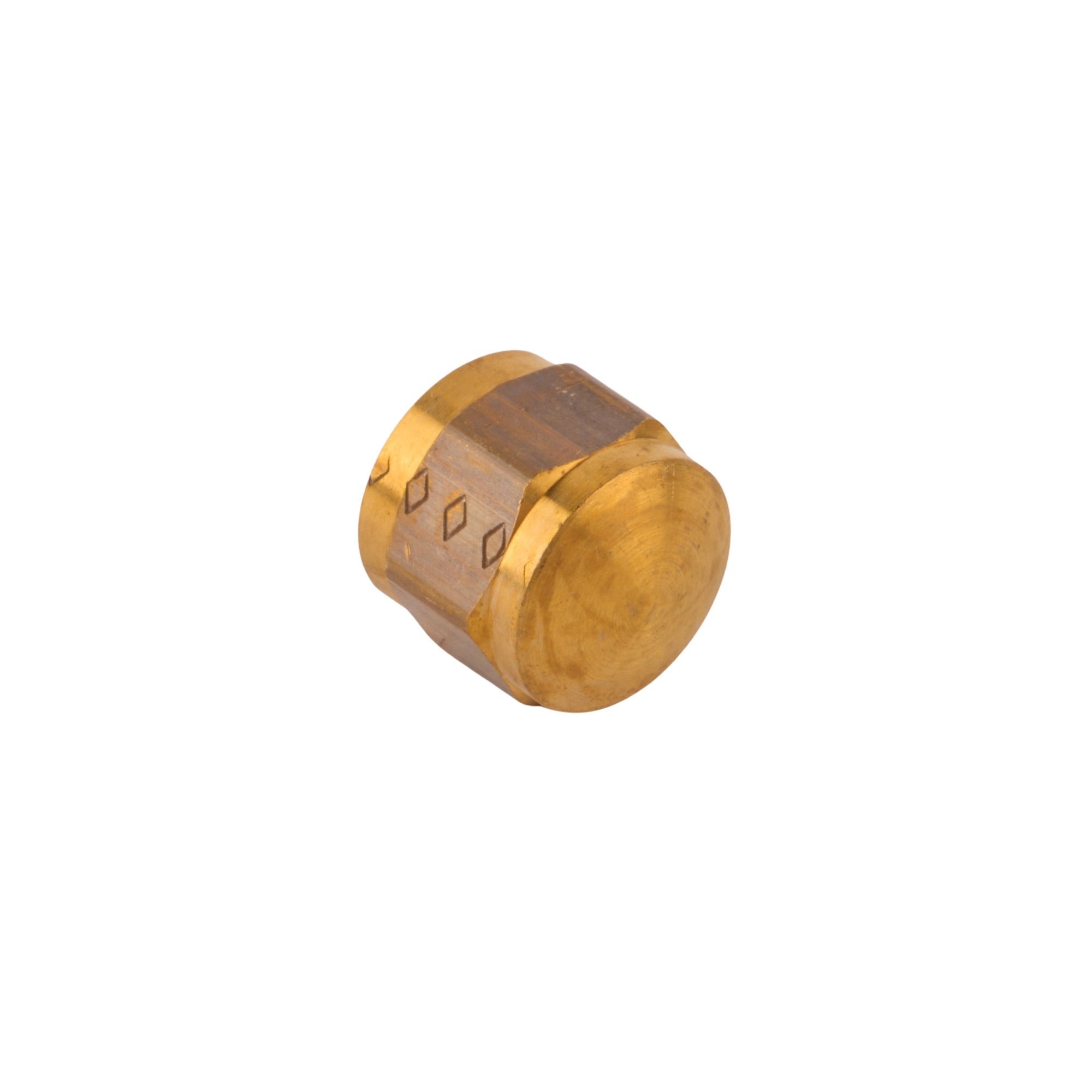 Brass Flare Caps (24 pieces) 9/16" OD