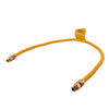 Coated Range Connector W/1/2" Male Ends 48"