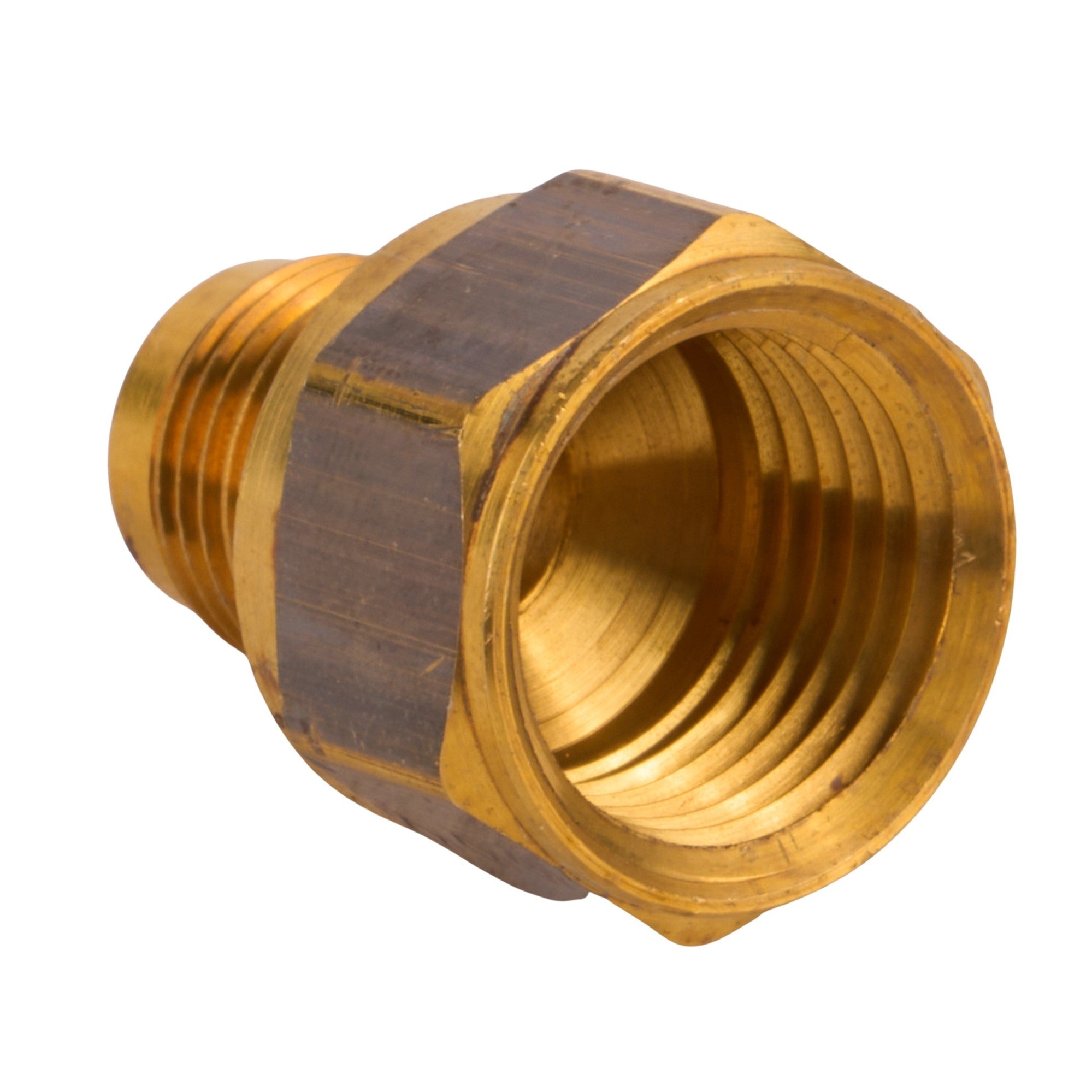 Brass Flare Female Half Union 3/8" OD x 1/2" FIP