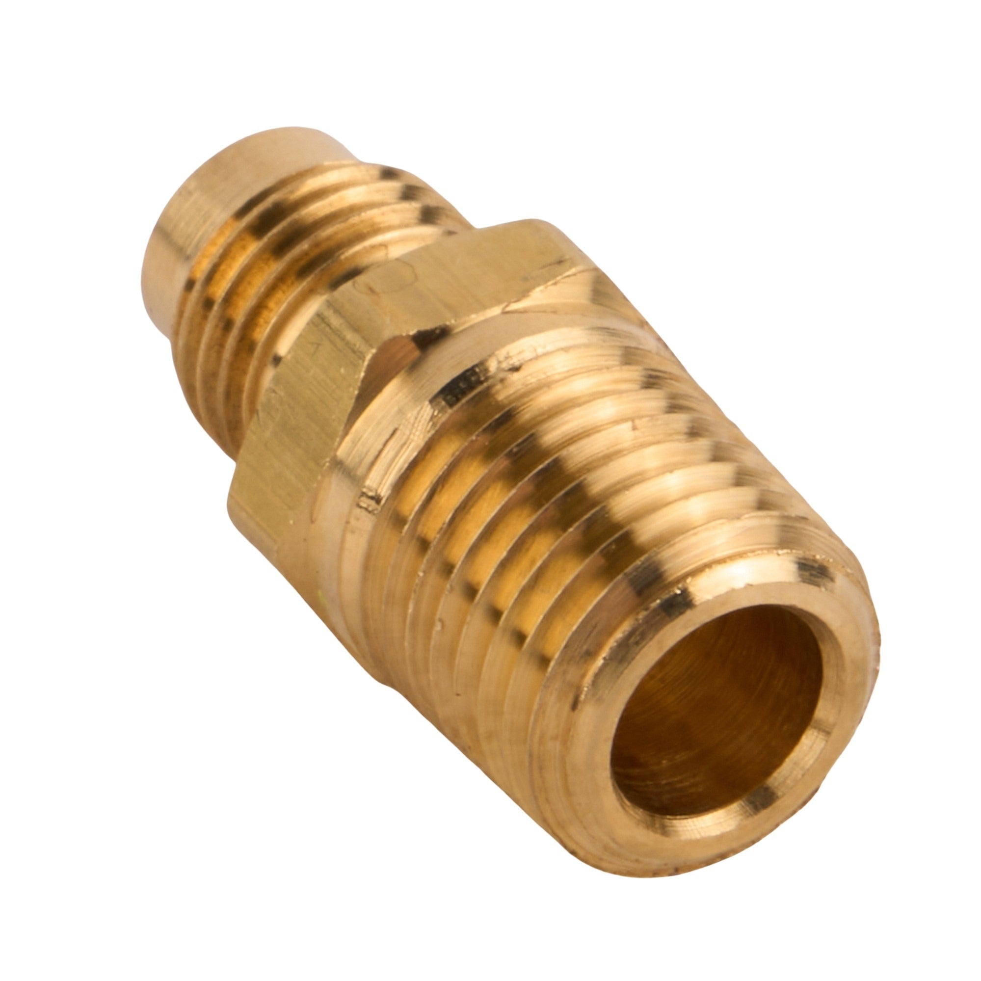 Brass Flare Male Half Union 1/4" OD x 1/4" MIP
