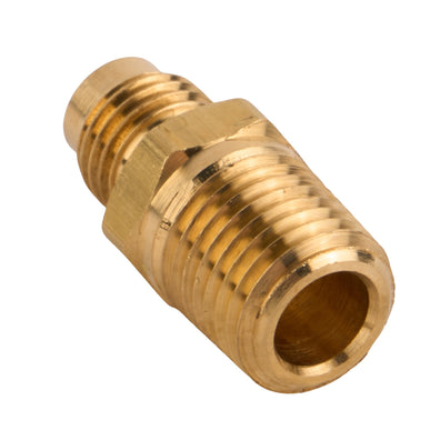 Brass Flare Male Half Union 1/4" OD x 1/4" MIP