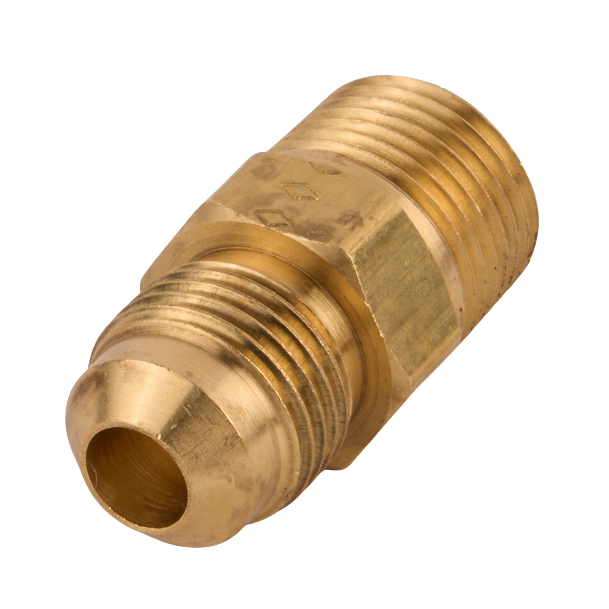 Brass Flare Male Half Union 3/8" OD x 3/8" MIP