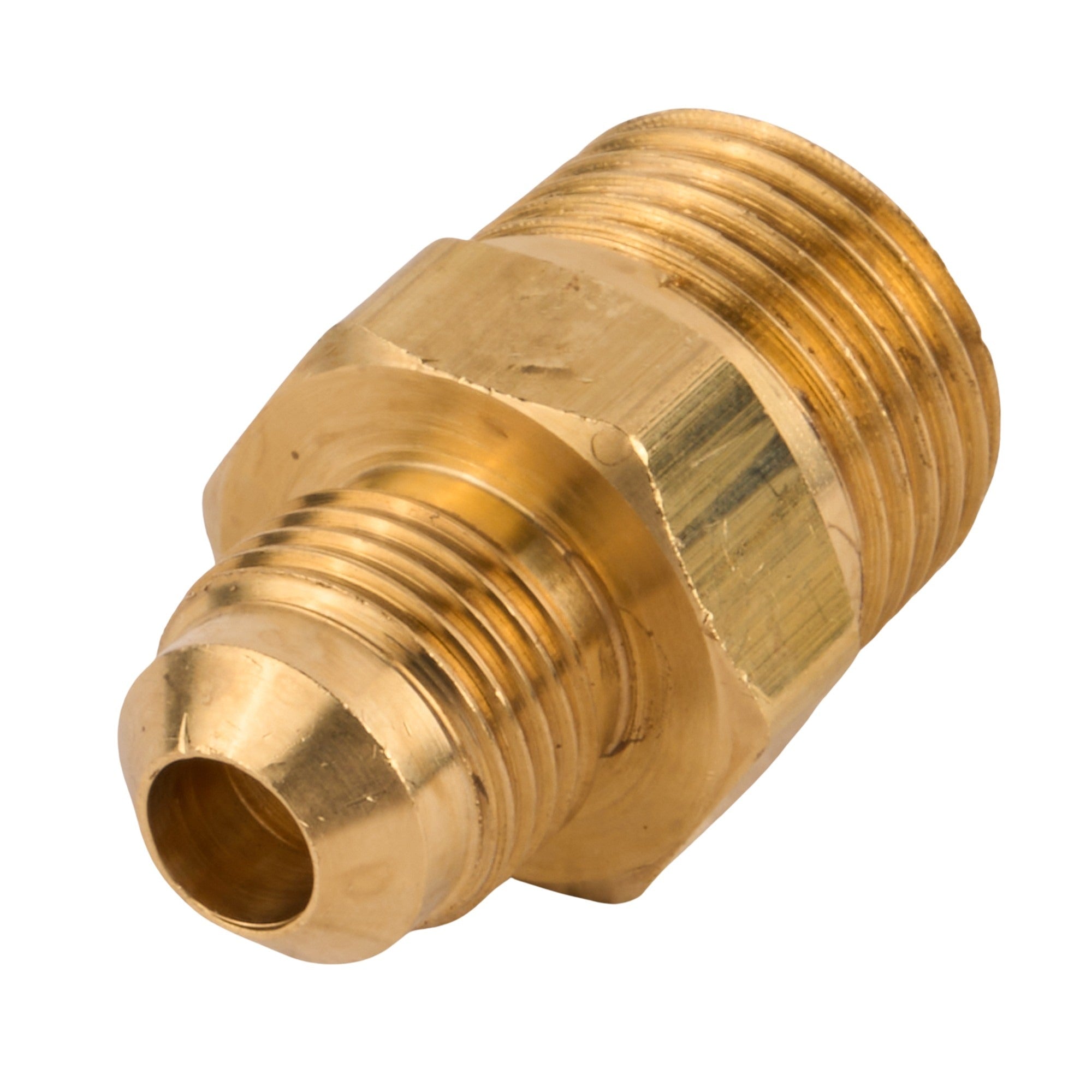 Brass Flare Male Half Union 3/8" OD x 1/2" MIP