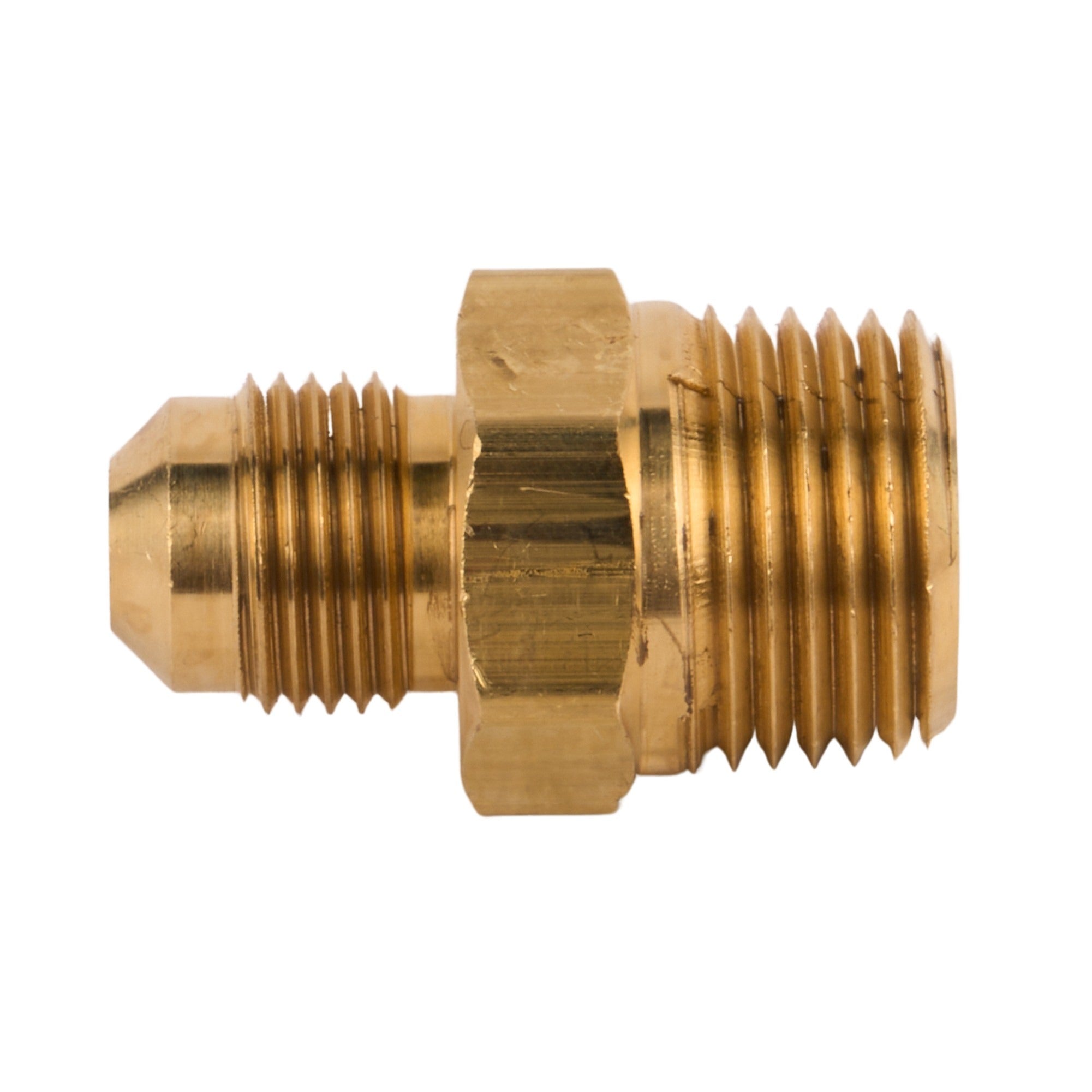Brass Flare Male Half Union 3/8" OD x 1/2" MIP
