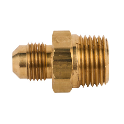 Brass Flare Male Half Union 3/8" OD x 1/2" MIP