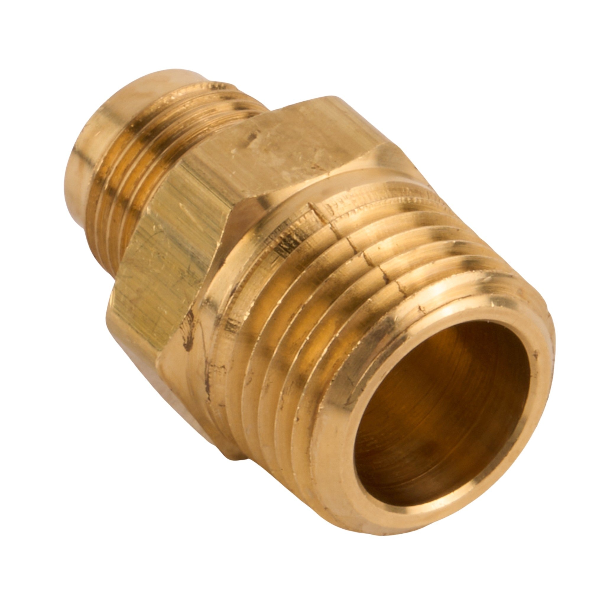 Brass Flare Male Half Union 3/8" OD x 1/2" MIP