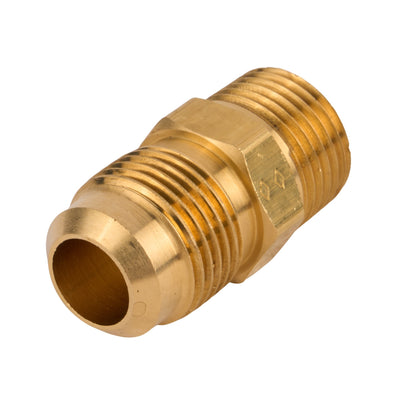 Brass Flare Male Half Union 5/8" OD x 1/2" MIP