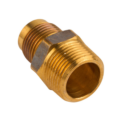 Brass Flare Male Half Union 5/8" OD x 3/4" MIP