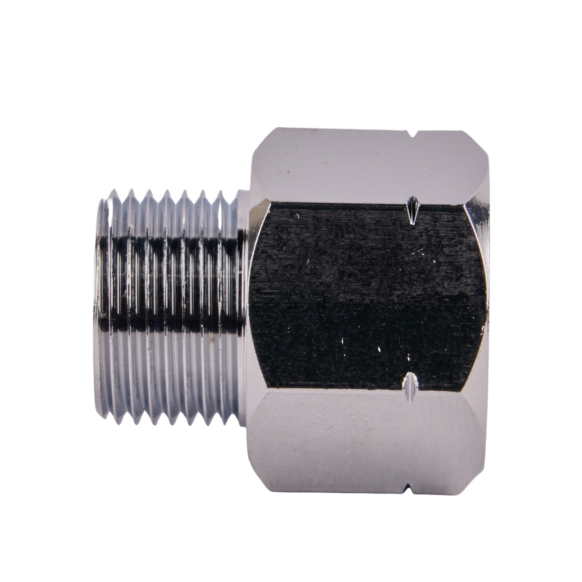 Compression Brass Adapter Fitting 3/8" x 1/2"