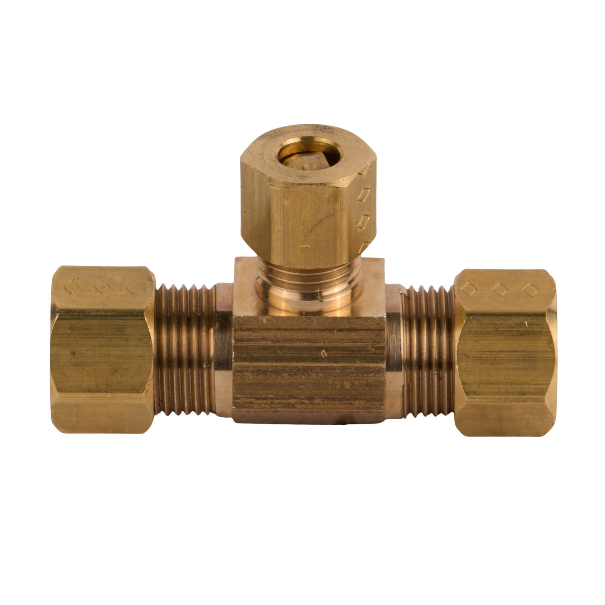 Compression Tee (Lead Free) 3/8" OD x 1/4" OD