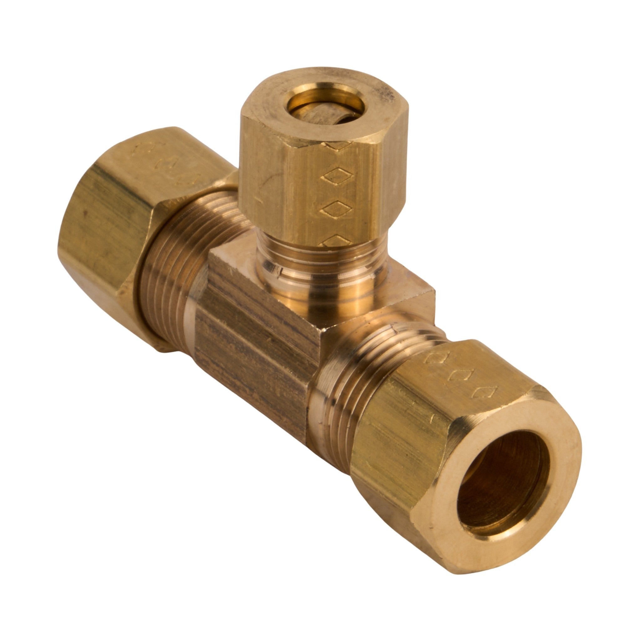 Compression Tee (Lead Free) 3/8" OD x 1/4" OD