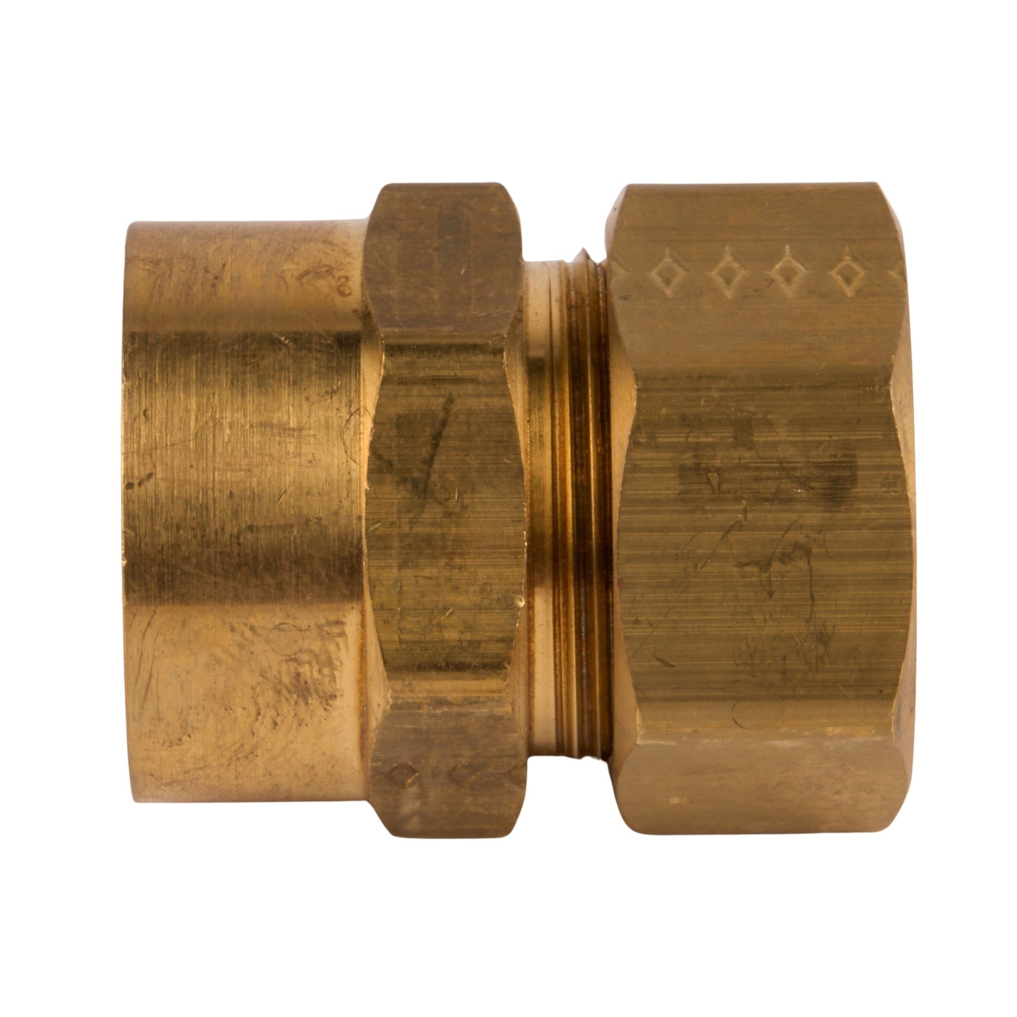 Female Compression Union (Lead Free) 7/8" OD x 3/4" FIP