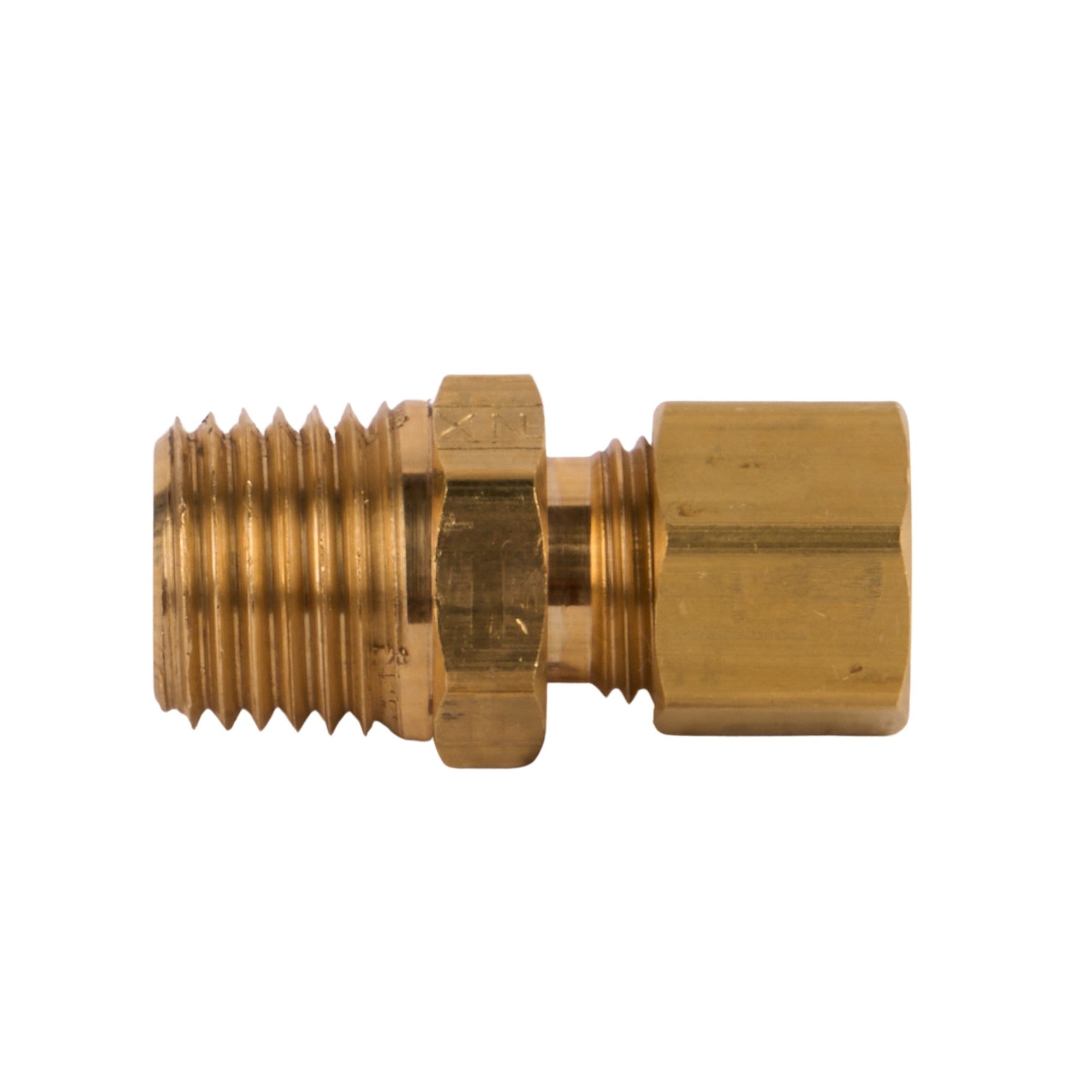 Male Compression Half Union (Lead Free) 1/4" OD x 1/4" MIP