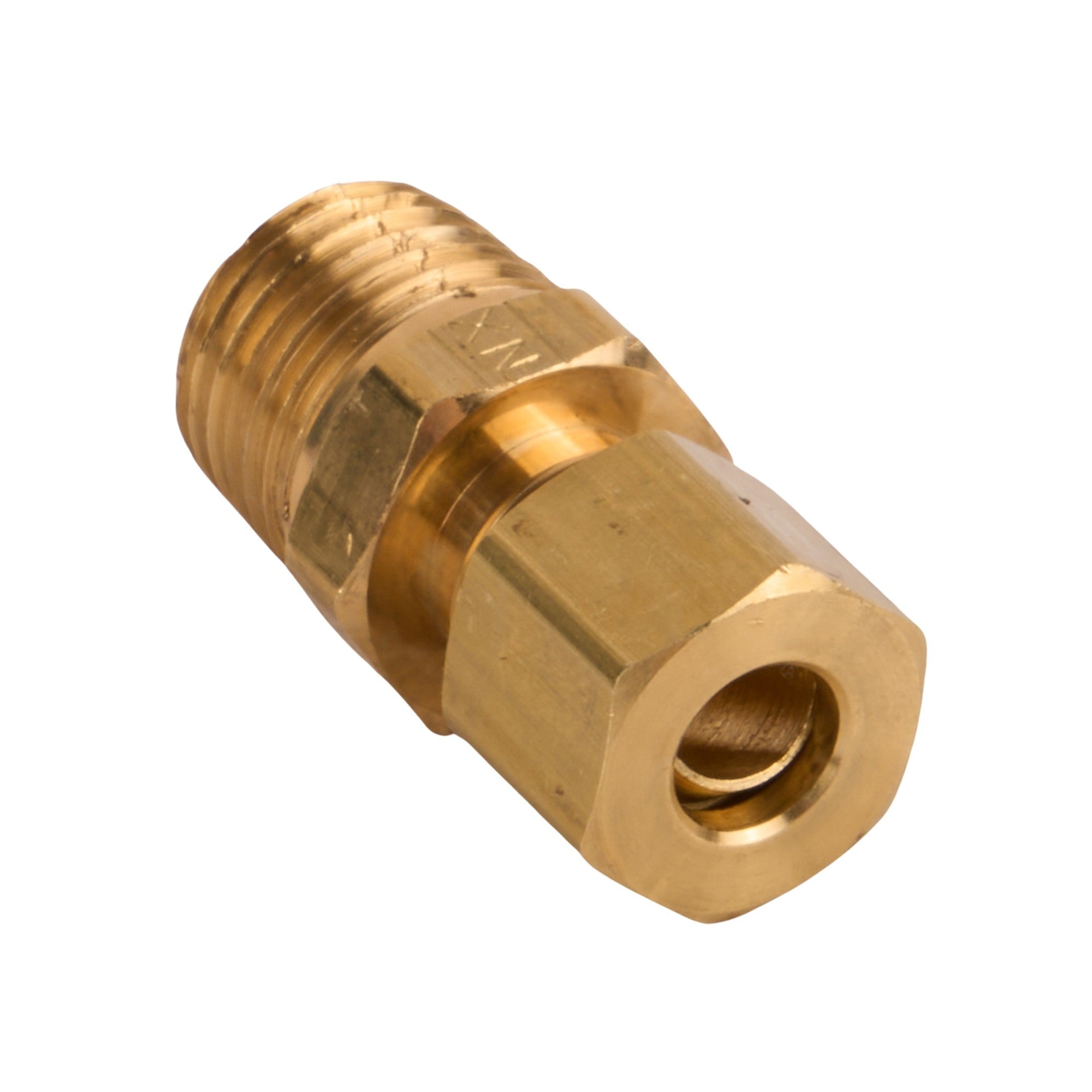 Male Compression Half Union (Lead Free) 1/4" OD x 1/4" MIP