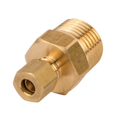 Male Compression Half Union (Lead Free) 1/4" OD x 1/2" MIP