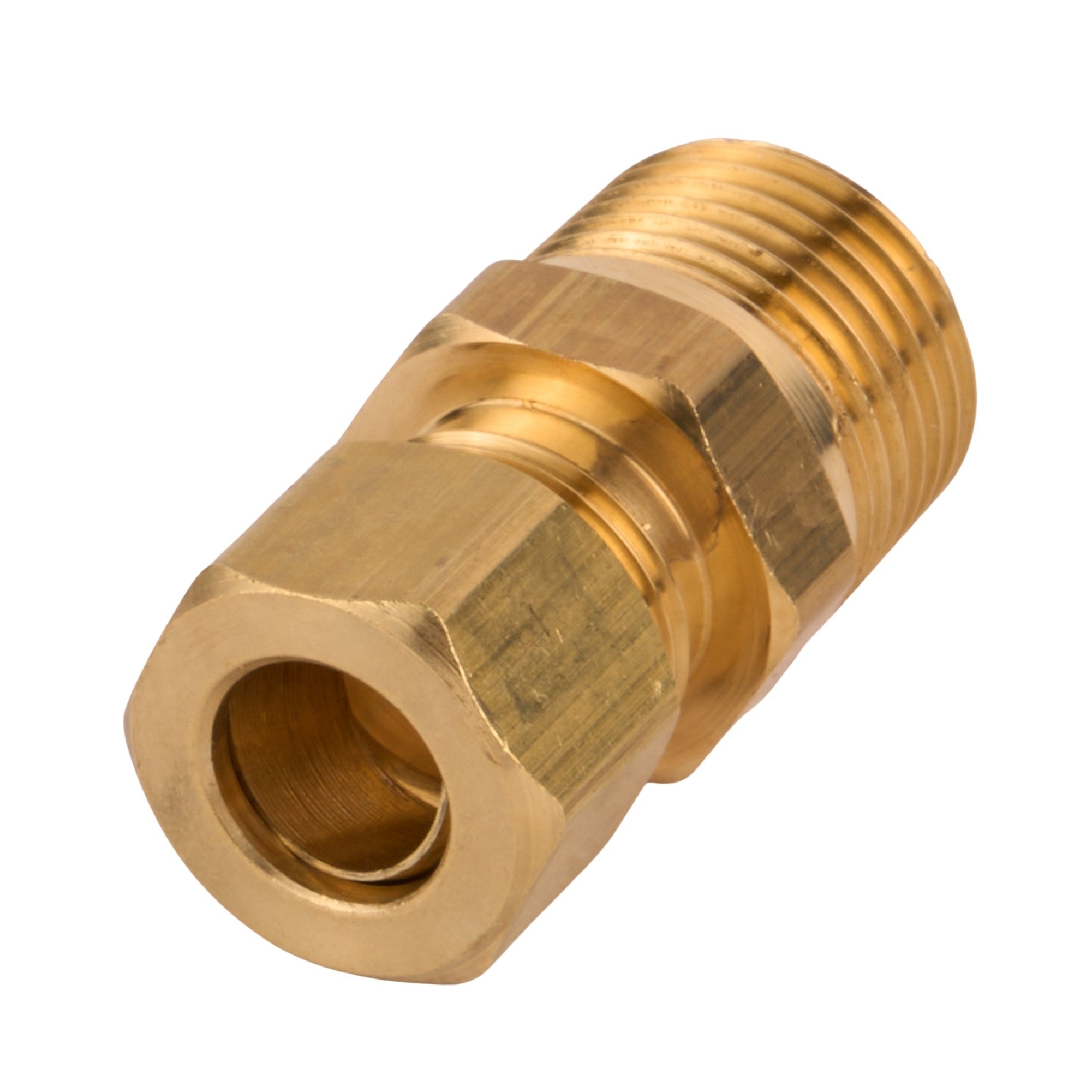 Male Compression Half Union (Lead Free) 3/8" OD x 3/8" MIP