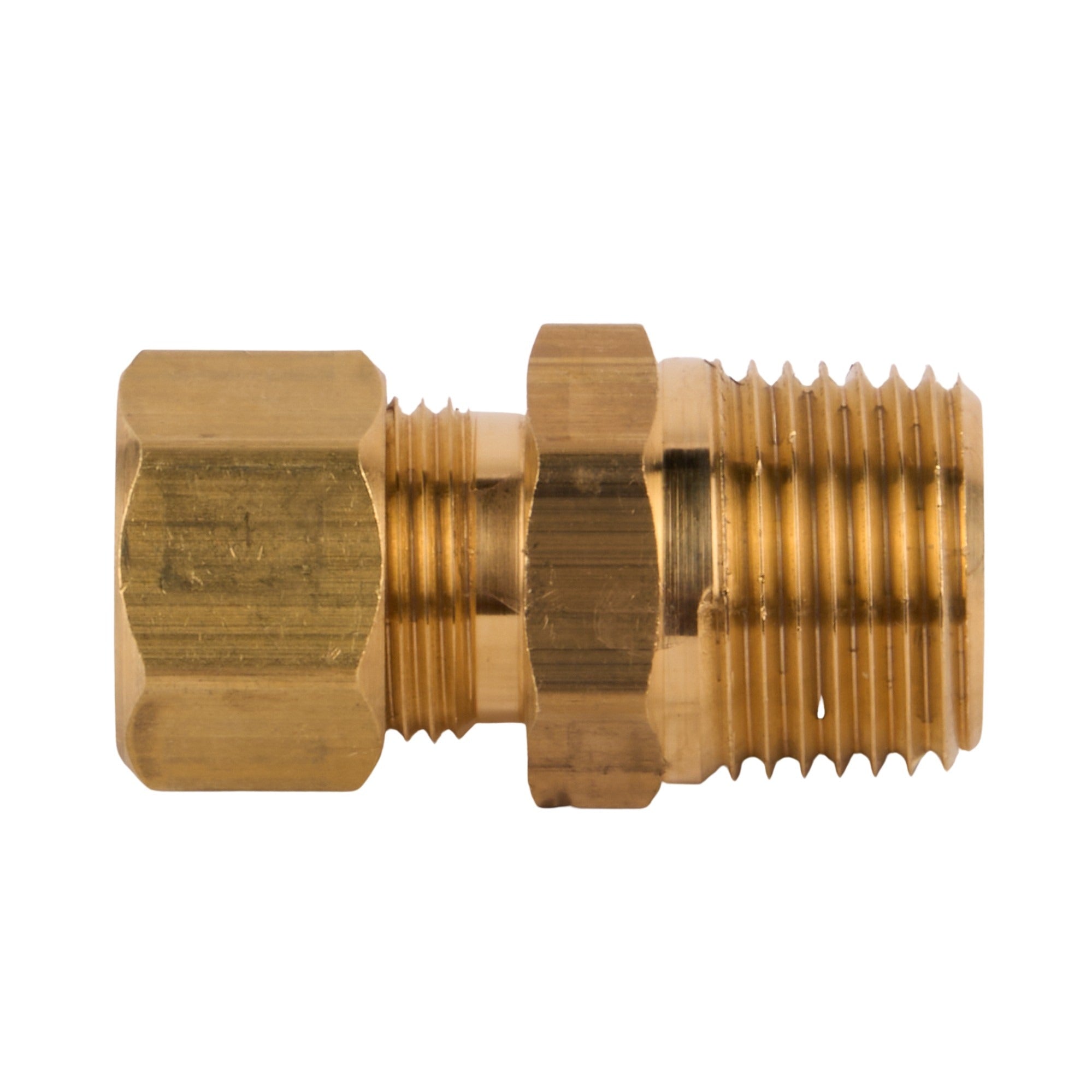 Male Compression Half Union (Lead Free) 3/8" OD x 3/8" MIP