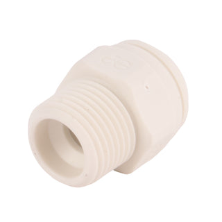 John Guest Polypropylene Male Adapters (Push-Fit x NPTF) 3/8"