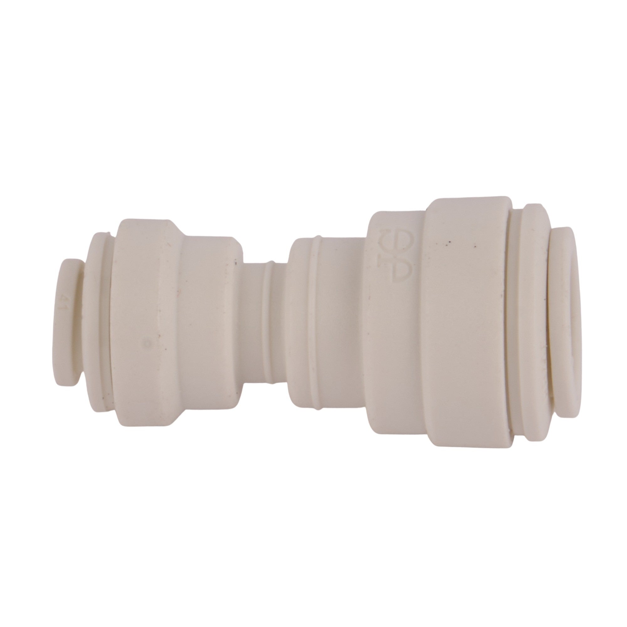 John Guets Polypropylene Reducing Unions 3/8" x 1/4"