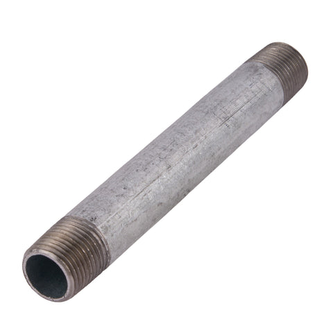 1/2" x 6" Galvanized Nipple - APEX Supply Co.