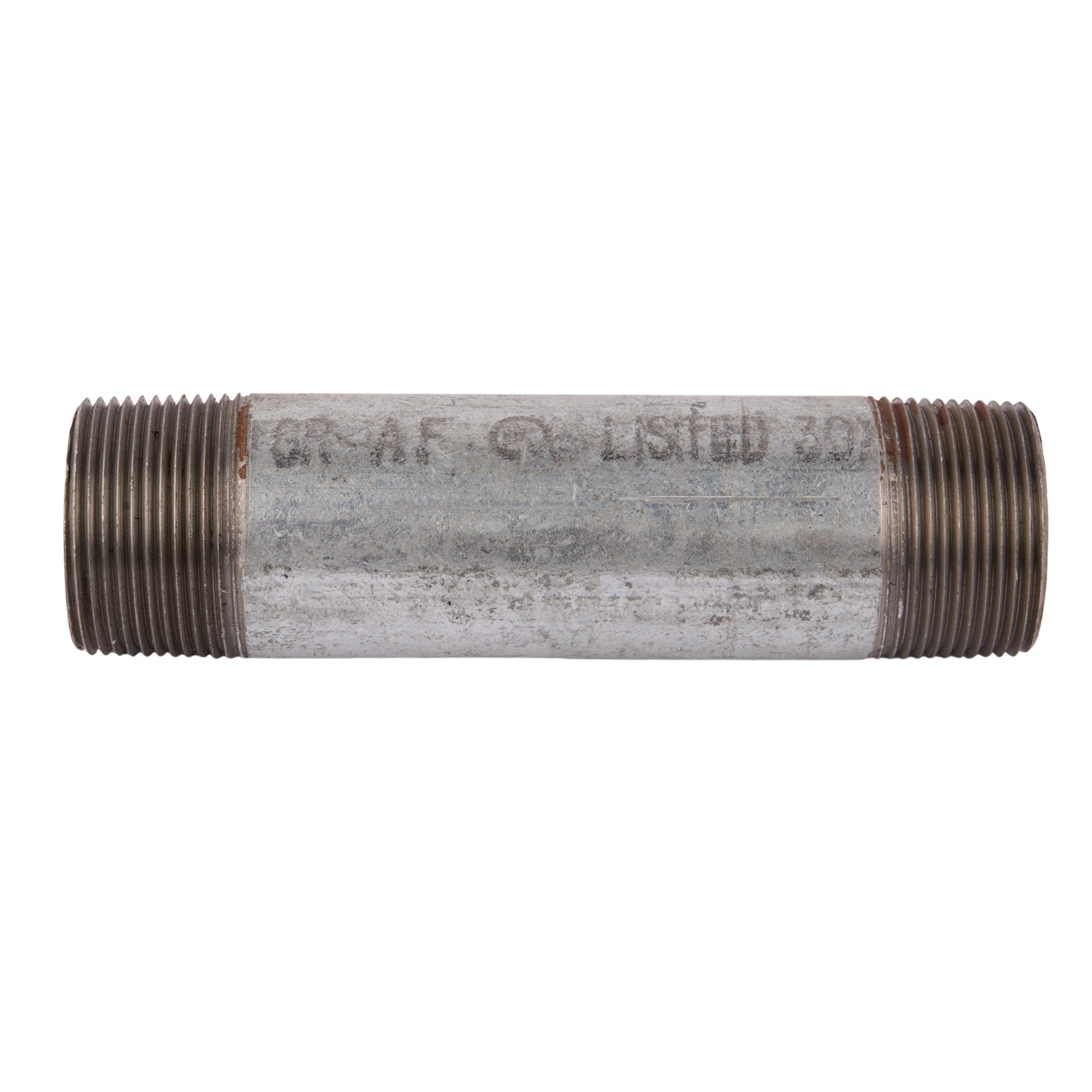 1-1/4" x 6" Galvanized Nipple 1-1/4" x 6"