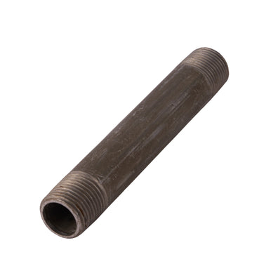 3/8" x 4" Black Nipple - APEX Supply Co.