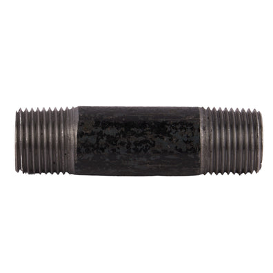 1/2" x 3" Black Nipple 1/2" x 3"