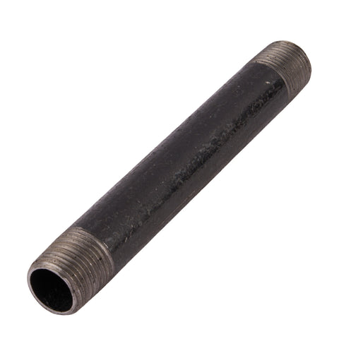 1/2" x 6" Black Nipple 1/2" x 6"