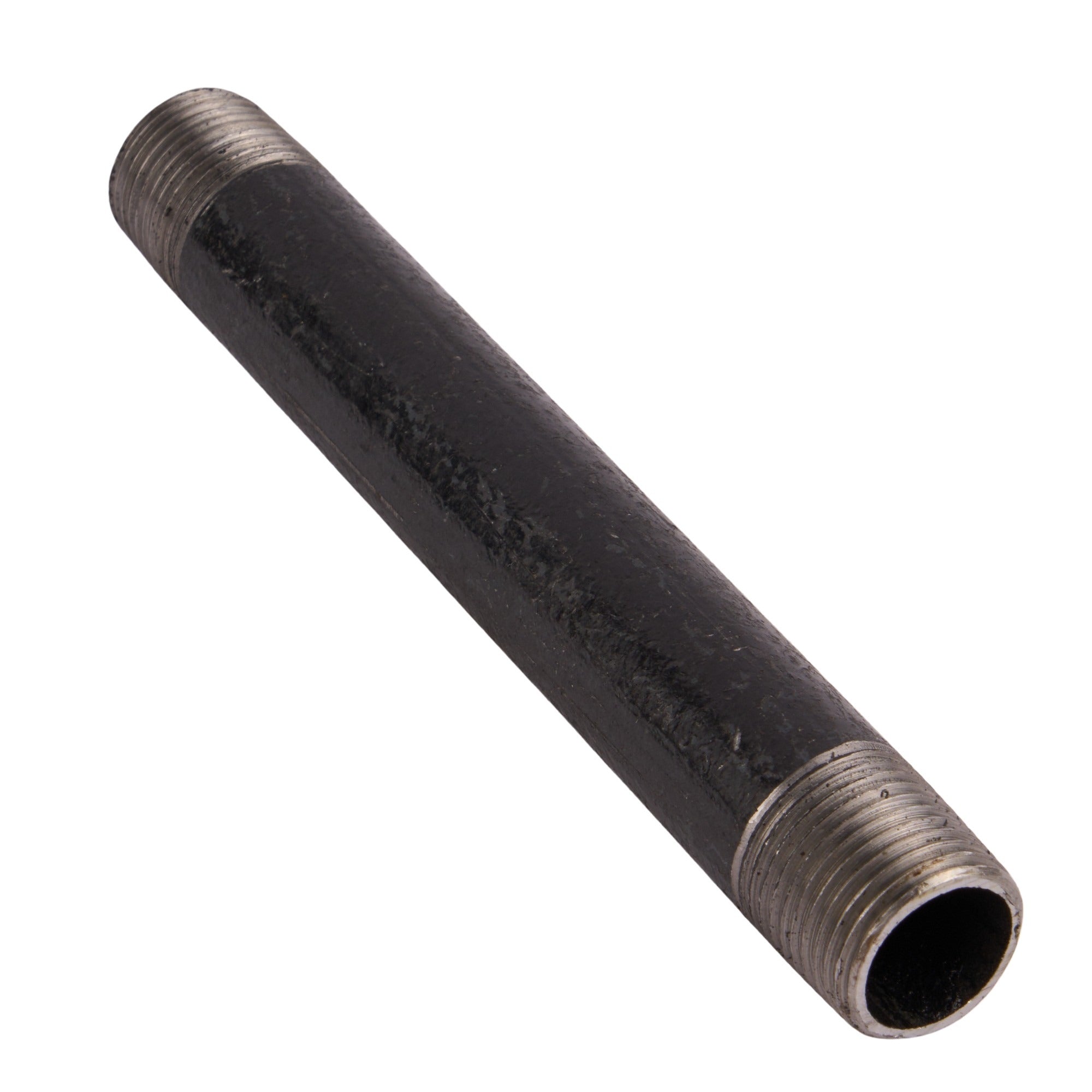 1/2" x 6" Black Nipple 1/2" x 6"