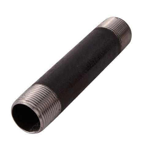 1" x 5 - 1/2" Black Nipple - APEX Supply Co.