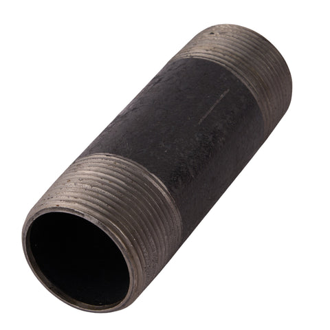 1-1/4" x 4-1/2" Black Nipple 1-1/4" x 4-1/2"