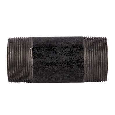 1-1/2" x 4" Black Nipple 1-1/2" x 4"