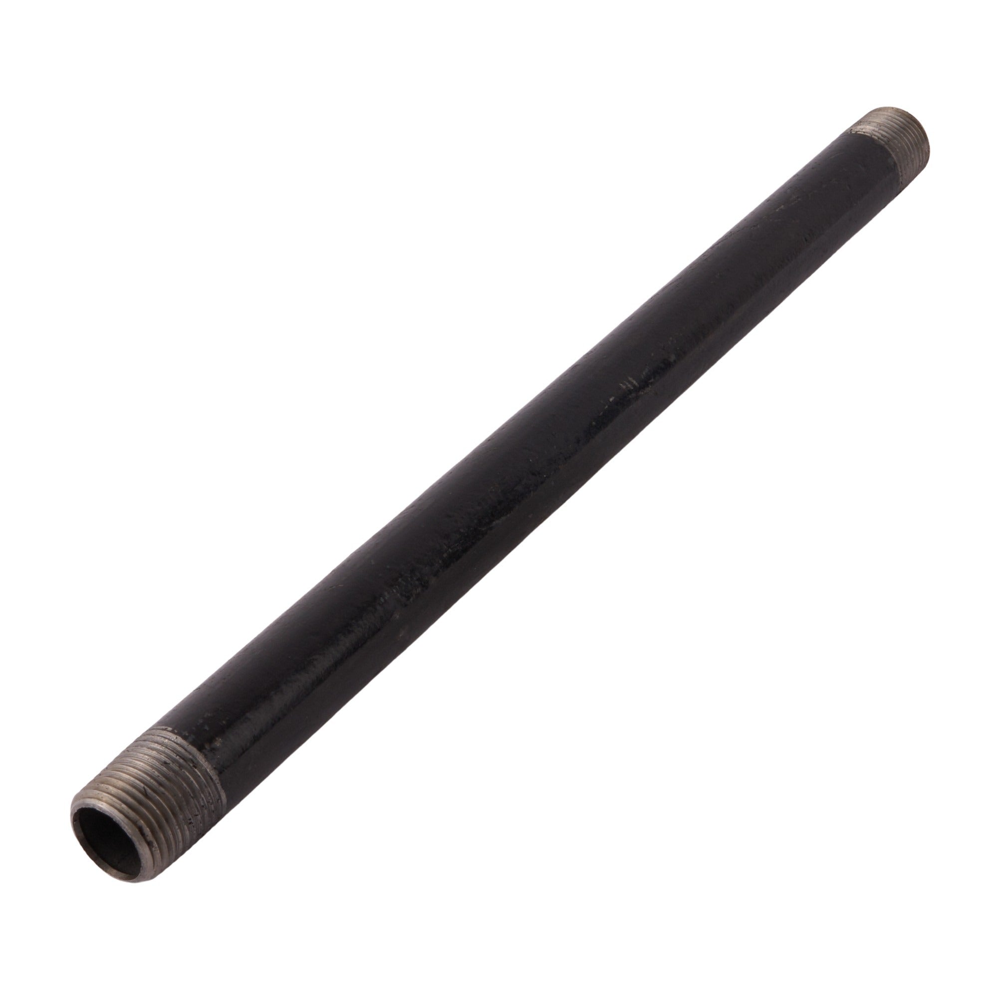 1/2" x 12" Black Nipple - APEX Supply Co.