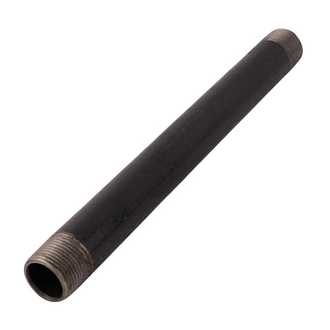 3/4" x 10" Black Nipple - APEX Supply Co.