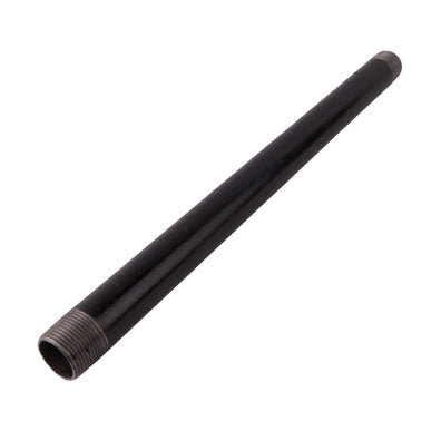 1 - 1/4" x 18" Black Nipple - APEX Supply Co.