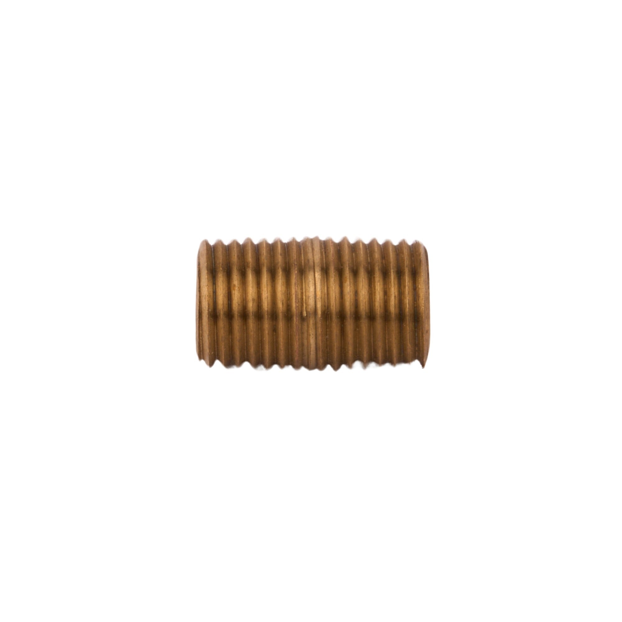 CLOSE Brass Nipple (Lead Free) 1/4" x CLOSE