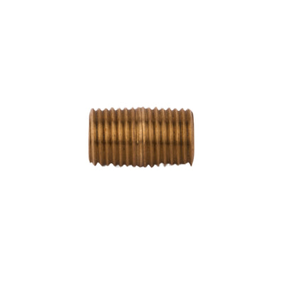 CLOSE Brass Nipple (Lead Free) 1/4" x CLOSE
