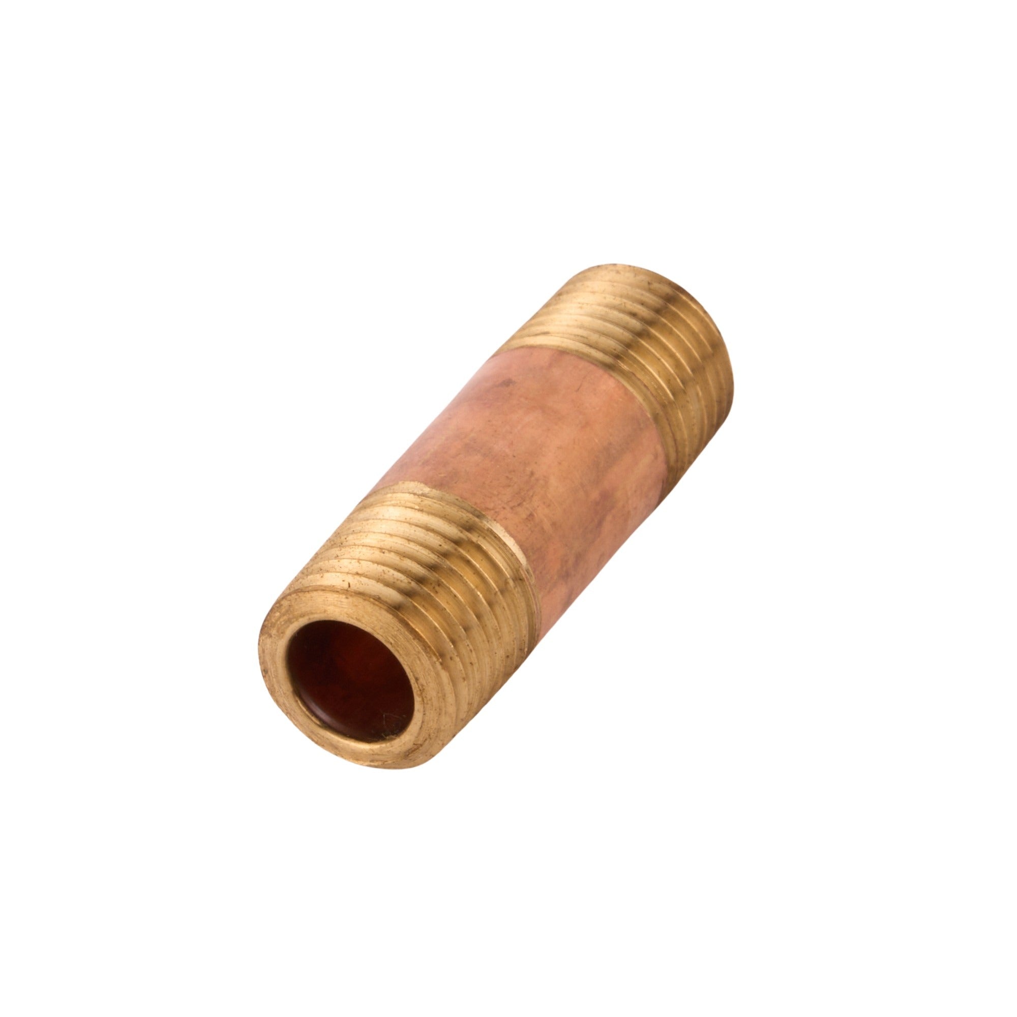 Brass Nipple (Lead Free) 1/4" x 1-1/2"