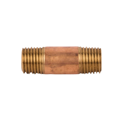Brass Nipple (Lead Free) 1/4" x 1-1/2"