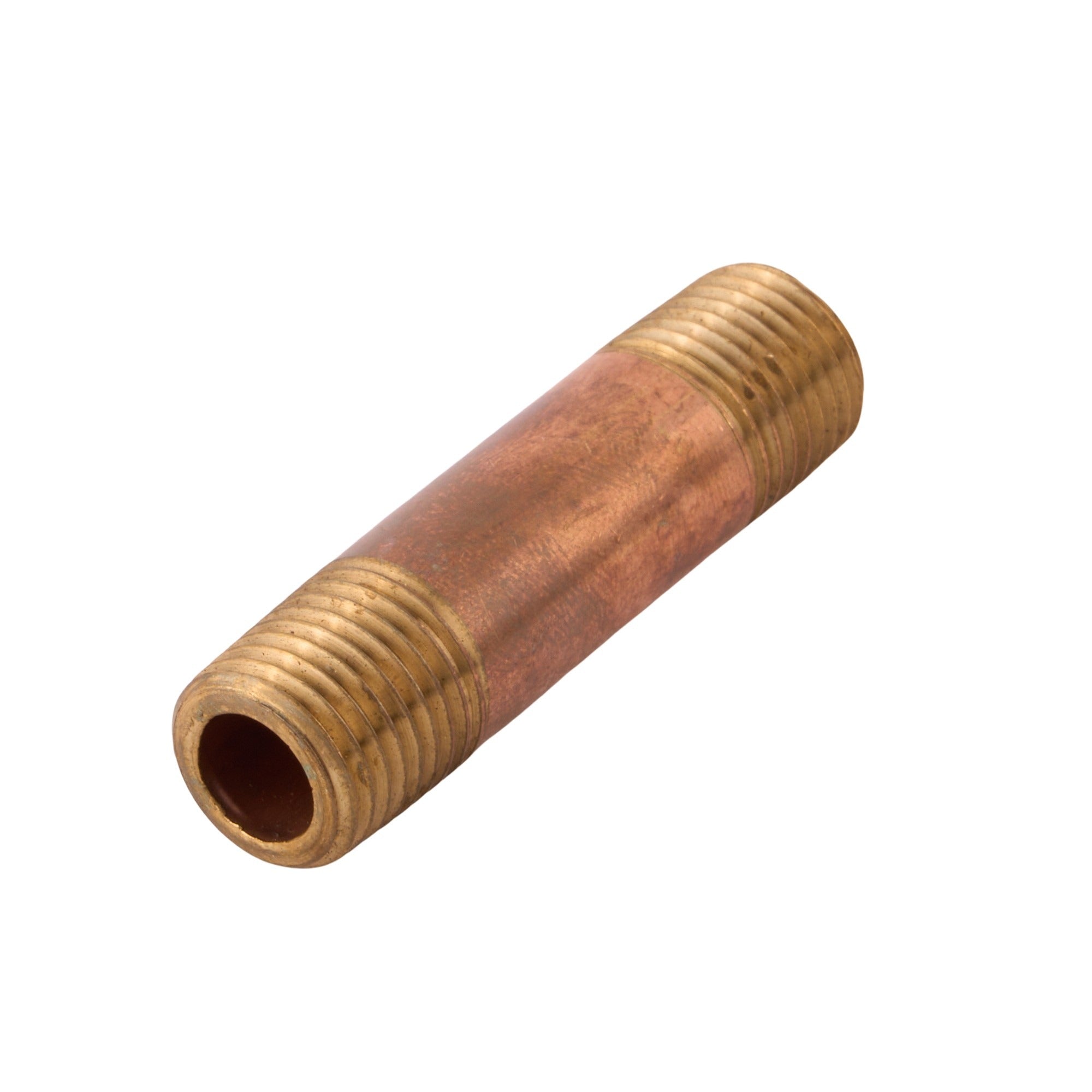 Brass Nipple (Lead Free) 1/4" x 2"