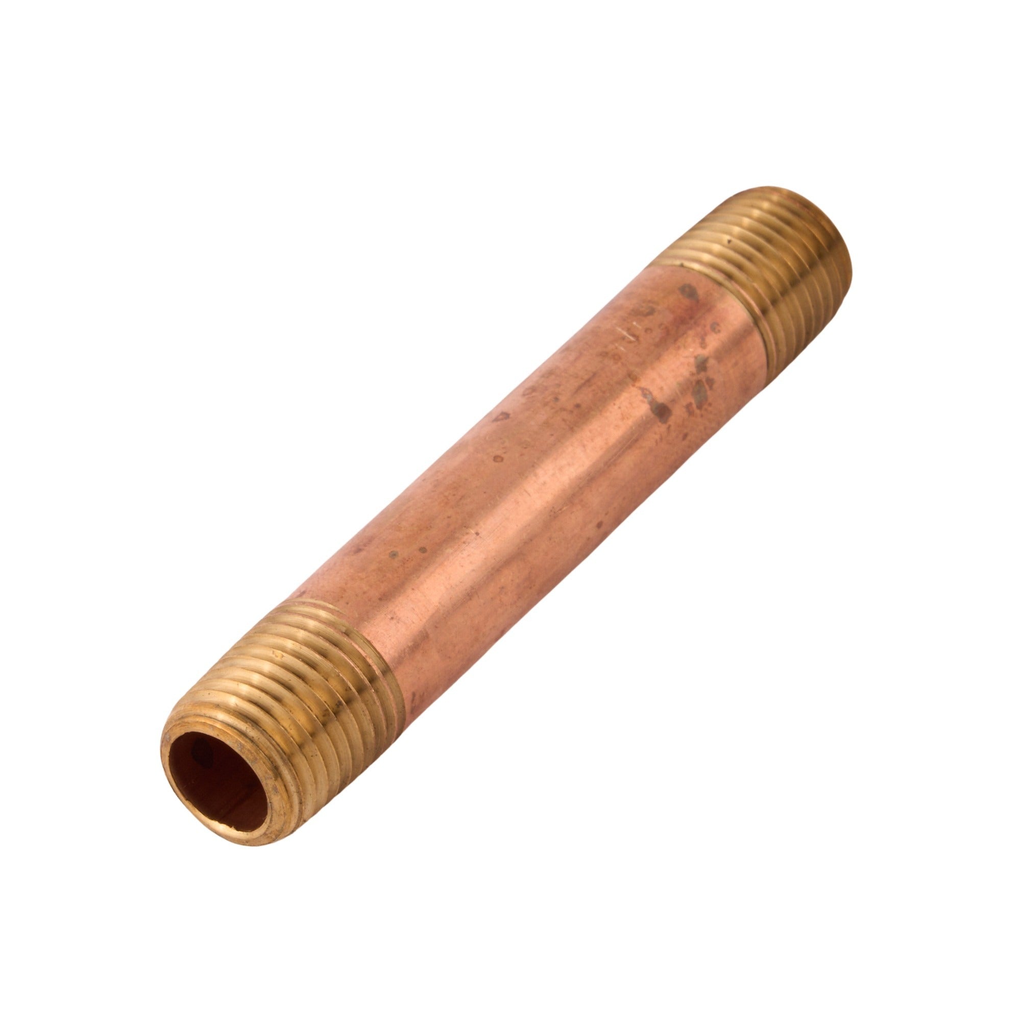 Brass Nipple (Lead Free) 1/4" x 3"