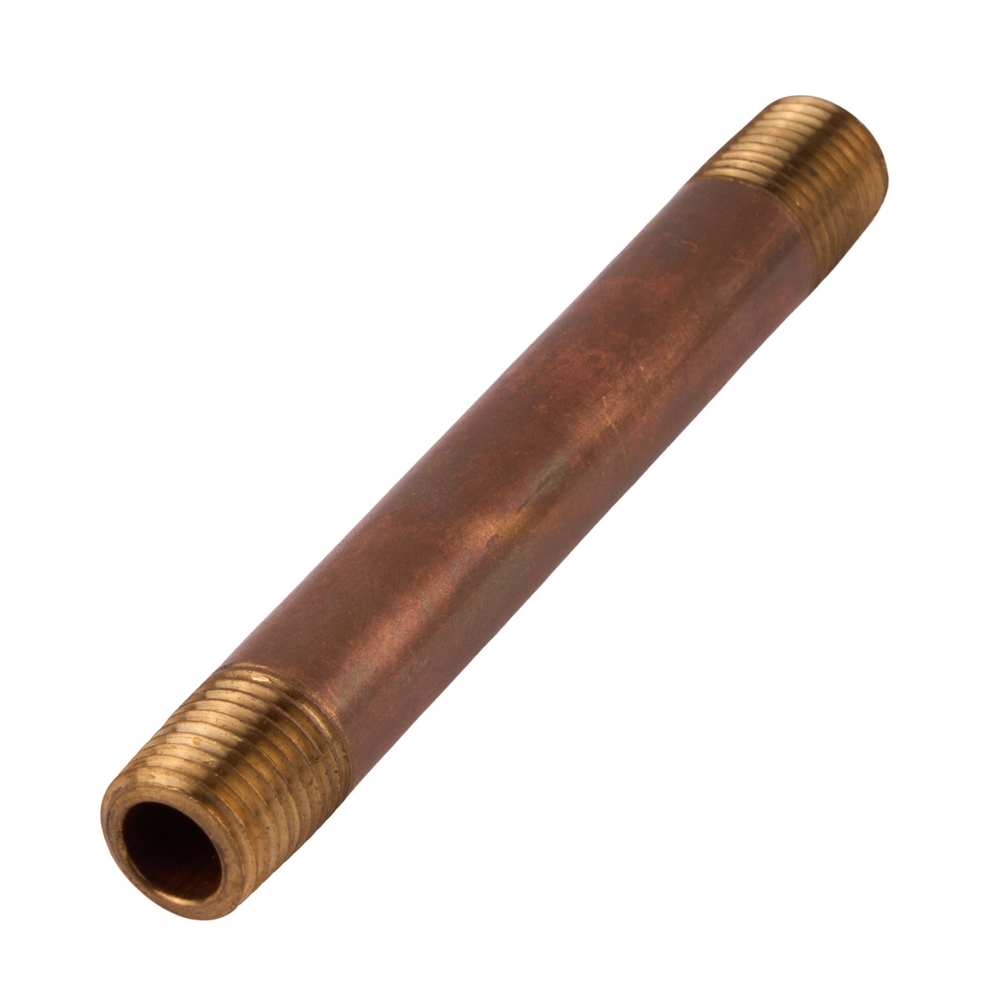 Brass Nipple (Lead Free) 1/4" x 4"