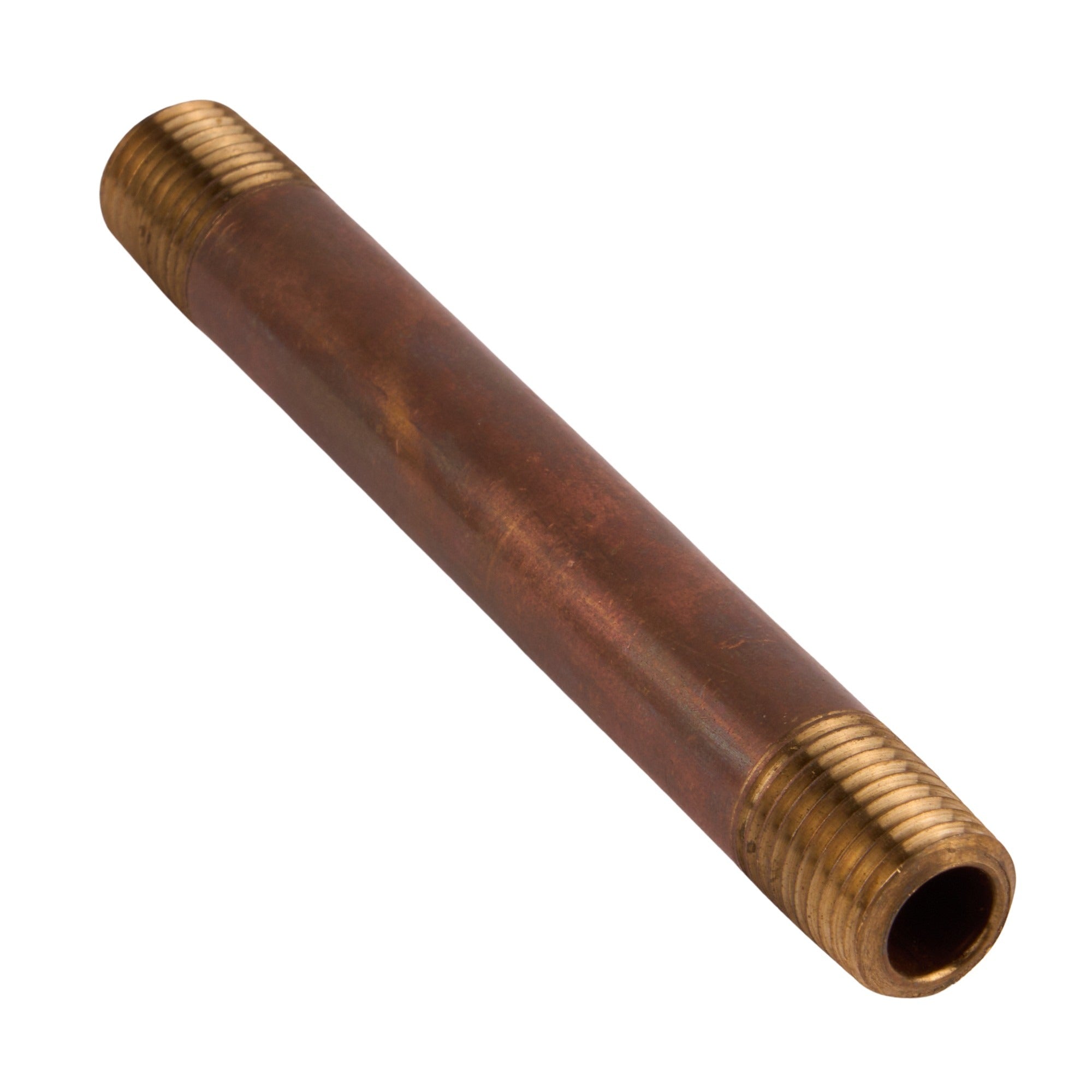 Brass Nipple (Lead Free) 1/4" x 4"