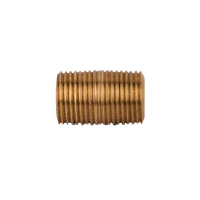 CLOSE Brass Nipple (Lead Free) 3/8" x CLOSE