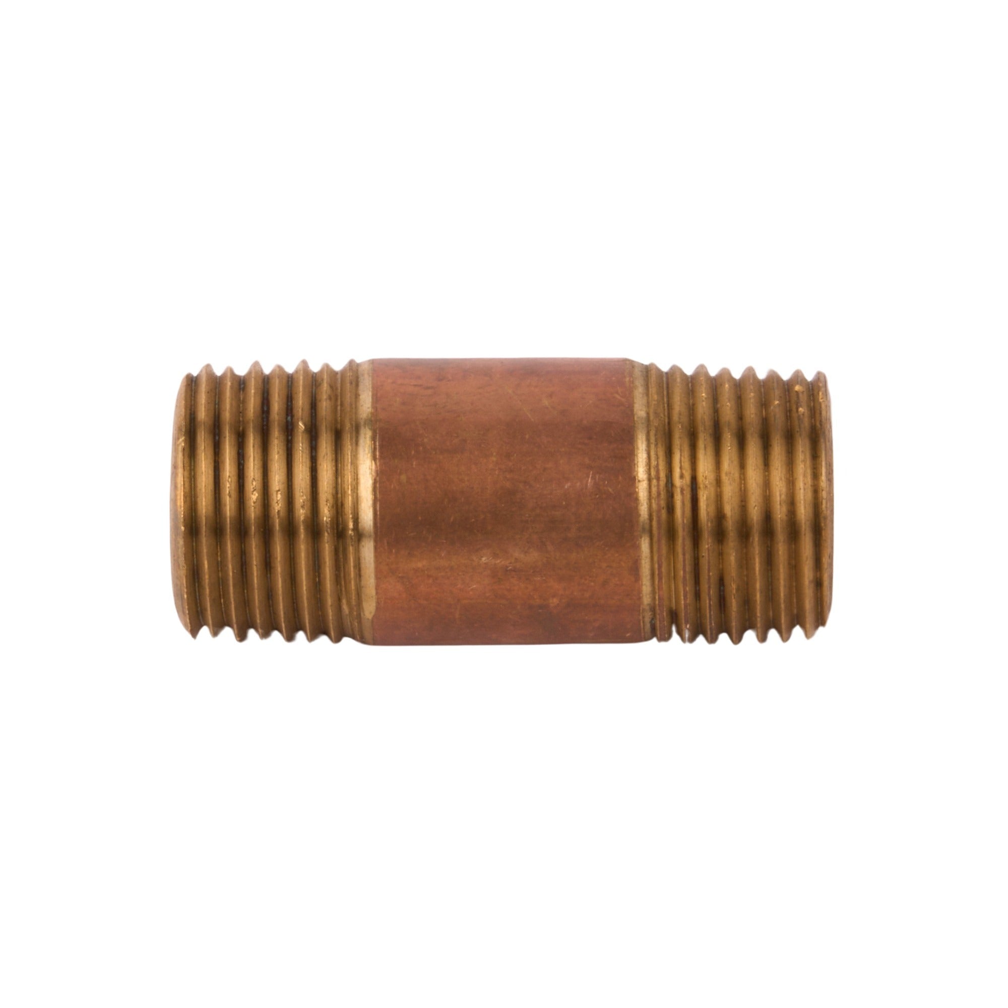 Brass Nipple (Lead Free) 3/8" x 1-1/2"