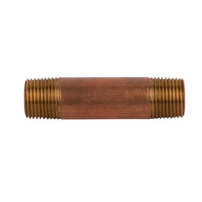 Brass Nipple (Lead Free) 3/8" x 2-1/2"
