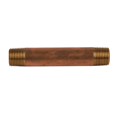 Brass Nipple (Lead Free) 3/8" x 3-1/2"