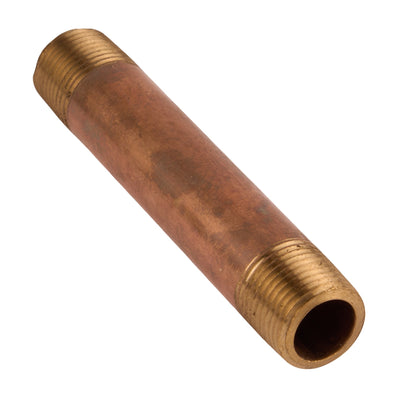 Brass Nipple (Lead Free) 3/8" x 3-1/2"