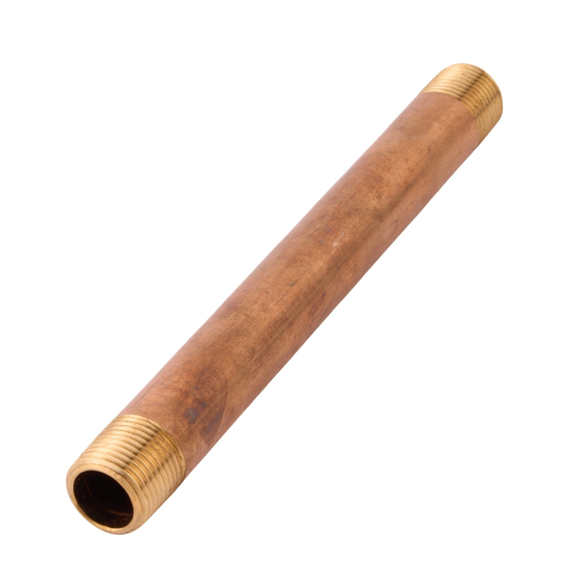 Brass Nipple (Lead Free) 3/8" x 6"